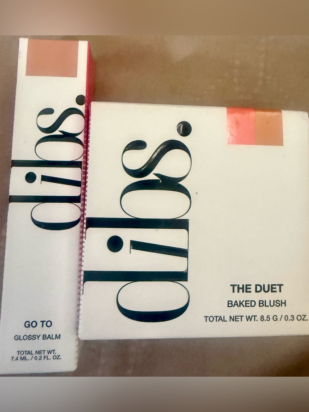 DIB the duet blush and lip gloss bundle set